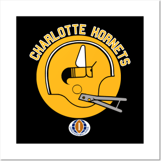 Charlotte Hornets (World Football League) 1974-1975 Posters and Art